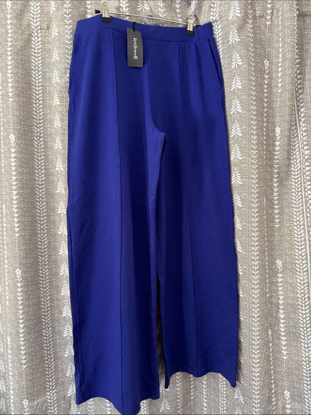 Kettlewell Ponte Wide Leg Pants in Jewel Iris